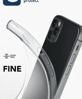 Прозрачен калъф Fine за iPhone 12/Pro