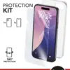 Прозрачен калъф + протектор за iPhone 16e/17e
