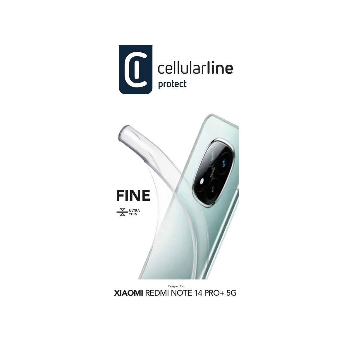 Прозрачен калъф Fine за Xiaomi Redmi Note 14 Pro+ 5G - Image 2