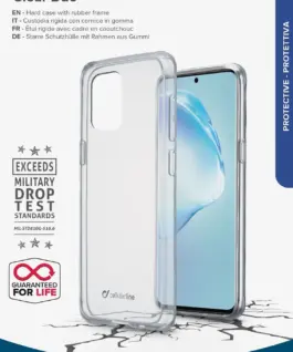 ClearDuo прозрачен твърд калъф за Samsung Galaxy S20+