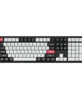 Alternative view от Безжична механичка клавиатура Keychron Q6 HE QMK Gateron Double-Rail Magnetic Switch - Carbon Black