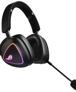 Alternative view от Геймърски безжични слушалки ASUS ROG Delta II - USB-C, Aura Sync RGB