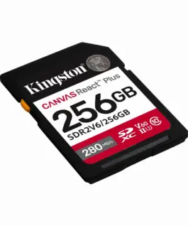 Alternative view of Карта памет Kingston Canvas React Plus V60 UHS-II 256GB