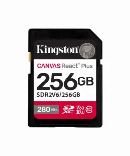 Карта памет Kingston Canvas React Plus V60 UHS-II 256GB