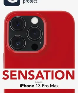 Sensation калъф за iPhone 13 Pro Max, Червен - Image 3