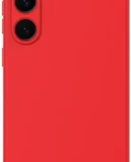 Силиконов калъф Forever за Samsung Galaxy S25 червен
