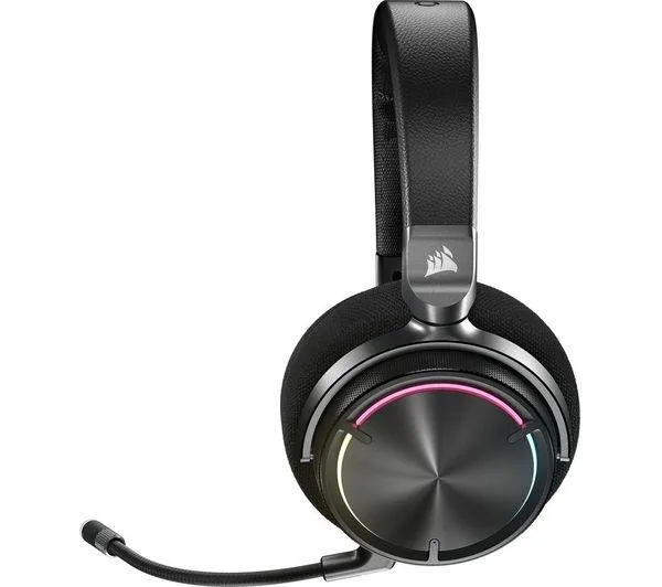 Геймърски безжични слушалки Corsair Virtuoso MAX Wireless - Carbon - Image 2