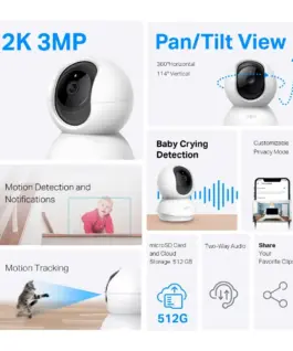 Камера за видеонаблюдение TP-LINK Surveillance camera TC71 / TC71 – White – PN
