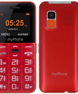 Alternative view от Телефон за възрастни myPhone Halo Easy, червен цвят