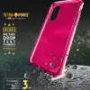 Усилен калъф Tetra за iPhone X/XS Розов