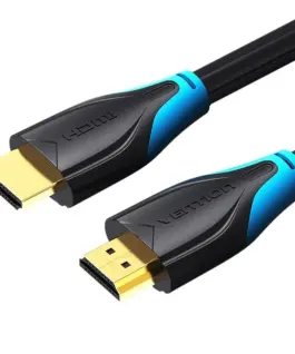 Vention Кабел HDMI v2.0 M / M 4K/60Hz Gold - 8M Black - AACBK