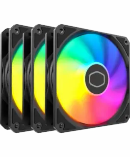 Комплект вентилатори 3-Pack Cooler Master MasterFan MF120 Lite ARGB