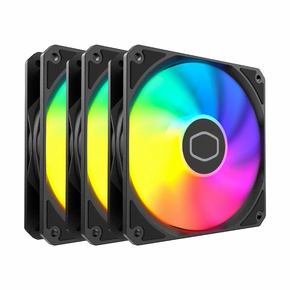 Комплект вентилатори 3-Pack Cooler Master MasterFan MF120 Lite ARGB