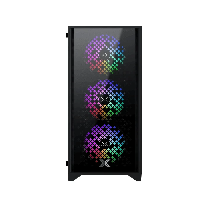 Xigmatek кутия Case mATX - NYX II - 4 RGB Fans - Image 2