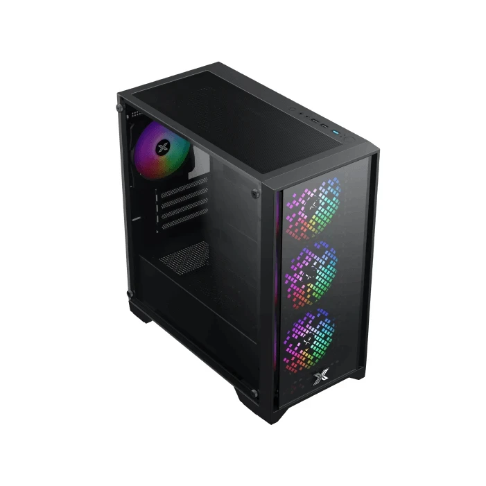 Xigmatek кутия Case mATX - NYX II - 4 RGB Fans - Image 3