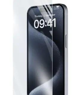 Закален протектор за iPhone 15/15 Pro