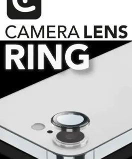 Alternative view of Закален протектор за камера Ring за iPhone 16e/17e