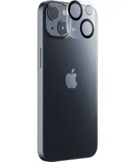 Закален протектор за камера за iPhone 15/15 Plus