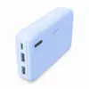 HAMA Външна батерия "Pocket 10" 10000 mAh Изходи: 2x USB-A син