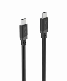Alternative view от HAMA Кабел USB-C мъжко- USB-C мъжко, 60 W, 1 m, черен