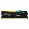 Памет за компютър Kingston FURY Beast RGB Black 32GB (2x16GB) DDR5 5600MHz CL40 - Intel