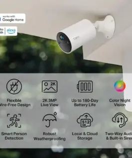 Охранителна WiFi камера TP-Link Tapo C410