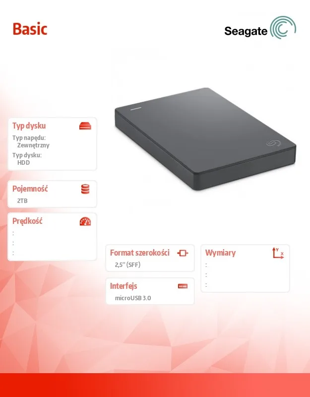 Seagate Basic drive 2TB 2,5 STJL2000400 сив - Image 4