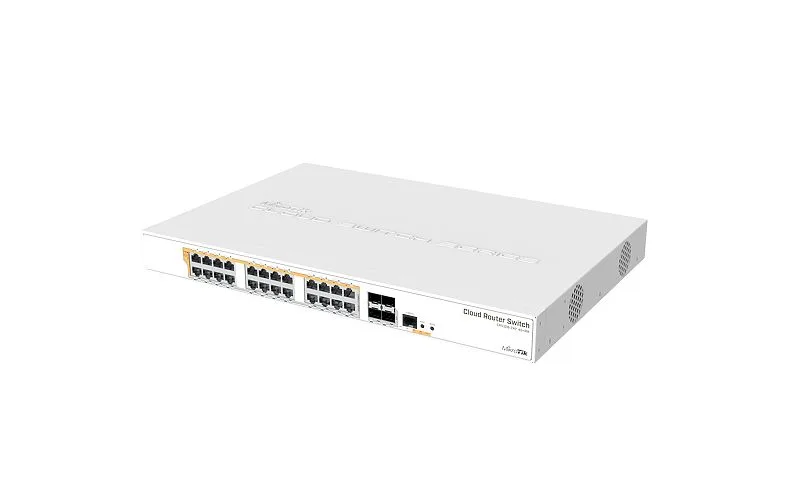 24 портов гигабит Ethernet комутатор MikroTik CRS328-24P-4S+RM - Image 7