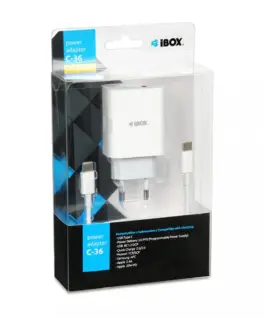 iBOX зарядно C-36 USB-C