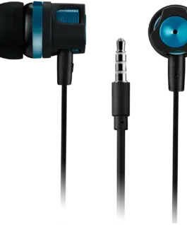 Alternative view от Слушалки CANYON Stereo earphones with microphone, 1.2M, green