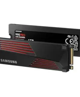 Samsung SSD drive 990PRO Heatsink NVMe 1TB