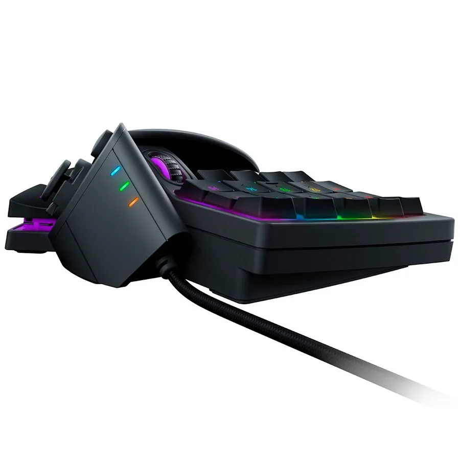 Геймърска клавиатура Razer Tartarus V2, Mecha-Membrane Technology, 32 fully programmable keys, Unlimited macro lengths, 1000Hz Ultrapolling, Ergonomic palm rest, Razer Chroma, Full anti-ghosting - Image 2
