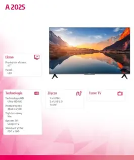 XIAOMI TV A 2025 43 inches