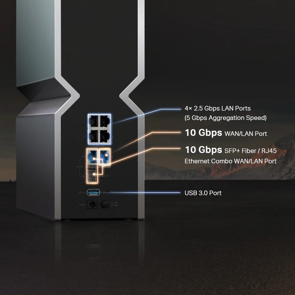 TP-LINK Archer BE800 Router WiFi 7 BE19000 - Image 5