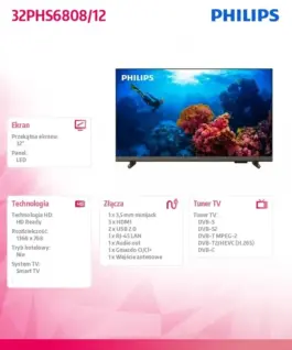 Philips 32 inch LED TV 32PHS6808/12