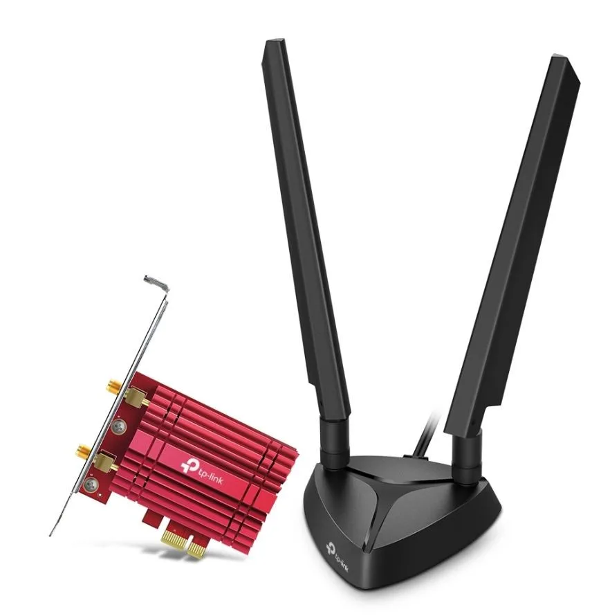 TP-LINK Archer TXE75E ethernet адаптер PCI-E AXE5400