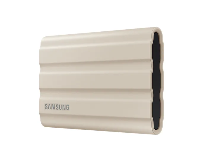 Външен SSD диск Samsung T7 Shield, 2TB USB-C, Бежов - Image 3