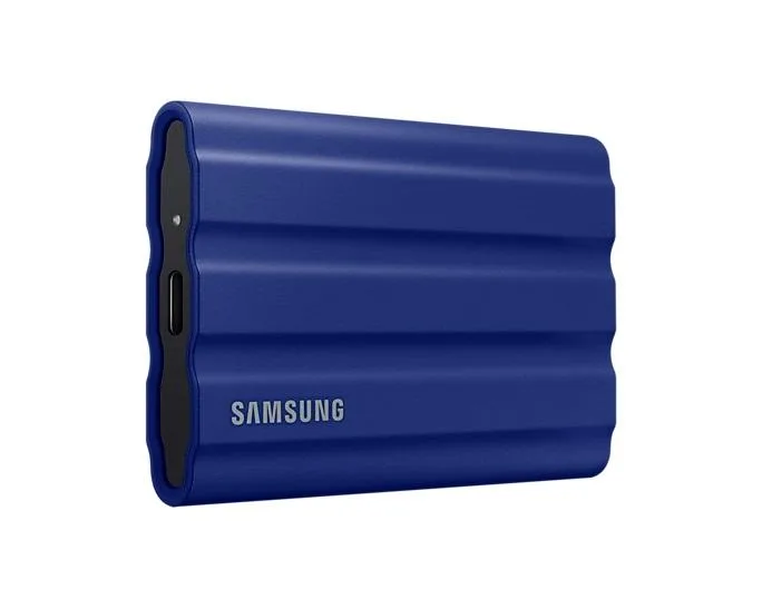 Външен SSD диск Samsung T7 Shield, 2TB USB-C, Син - Image 2