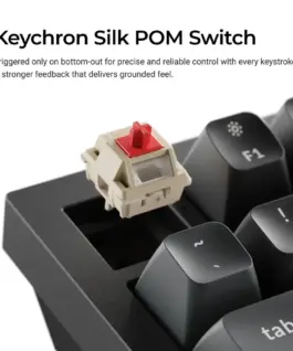 Безжична механичка клавиатура Keychron Q6 Ultra 8K Black – Silk POM Switch