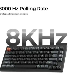 Alternative view от Безжична механичка клавиатура Keychron V1 Ultra 8K - Silk POM Switch Banana