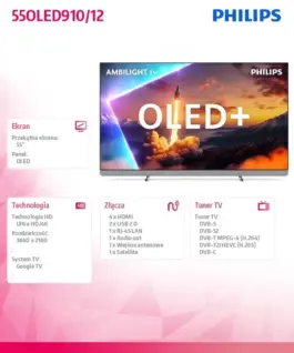 Philips TV 55 inch OLED 55OLED910/12
