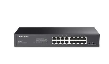 TP-LINK 16-Port Gigabit Desktop/Rackmount Switch PORT: 16× Gigabit RJ45 Ports MS116GS