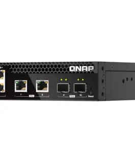 QNAP Switch QSW-M2106R-2S2T 2x10GbE SFP+6×2.5GbERJ45