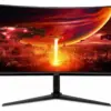 Acer Monitor 34 inches ED340CUS3BMII VA 180Hz 1ms 2XHDMI DP