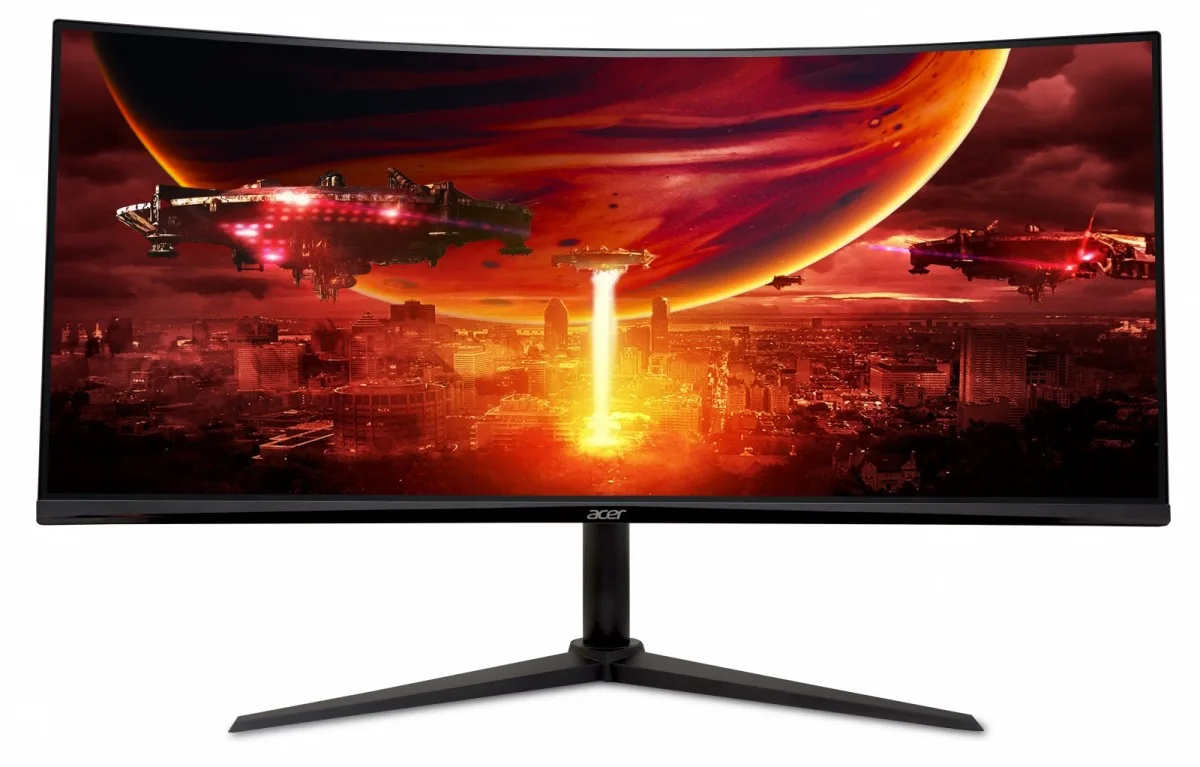 Acer Monitor 34 inches ED340CUS3BMII VA 180Hz 1ms 2XHDMI DP