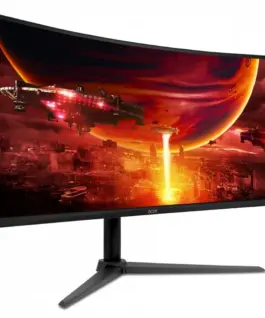 Acer Monitor 34 inches ED340CUS3BMII VA 180Hz 1ms 2XHDMI DP