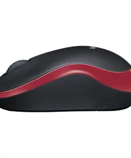 МИШКА LOGITECH M185 – Wireless / Безжична – Red – PN