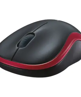 МИШКА LOGITECH M185 – Wireless / Безжична – Red – PN