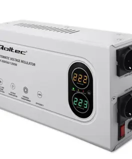 Alternative view от Qoltec Voltage stabilizer AVR 2000VA 1200W toroidal