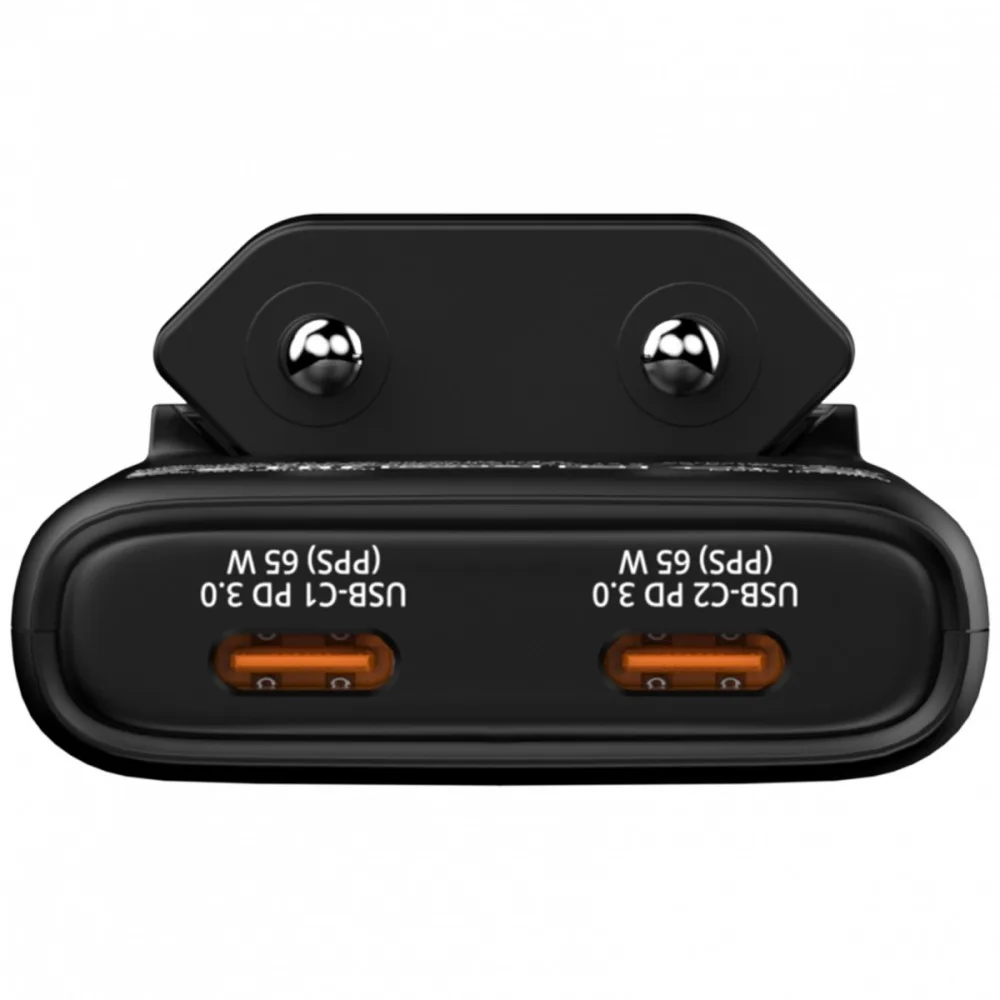 Verbatim Fold n GO зарядно GaN 65W 2xUSB-C черен - Image 3
